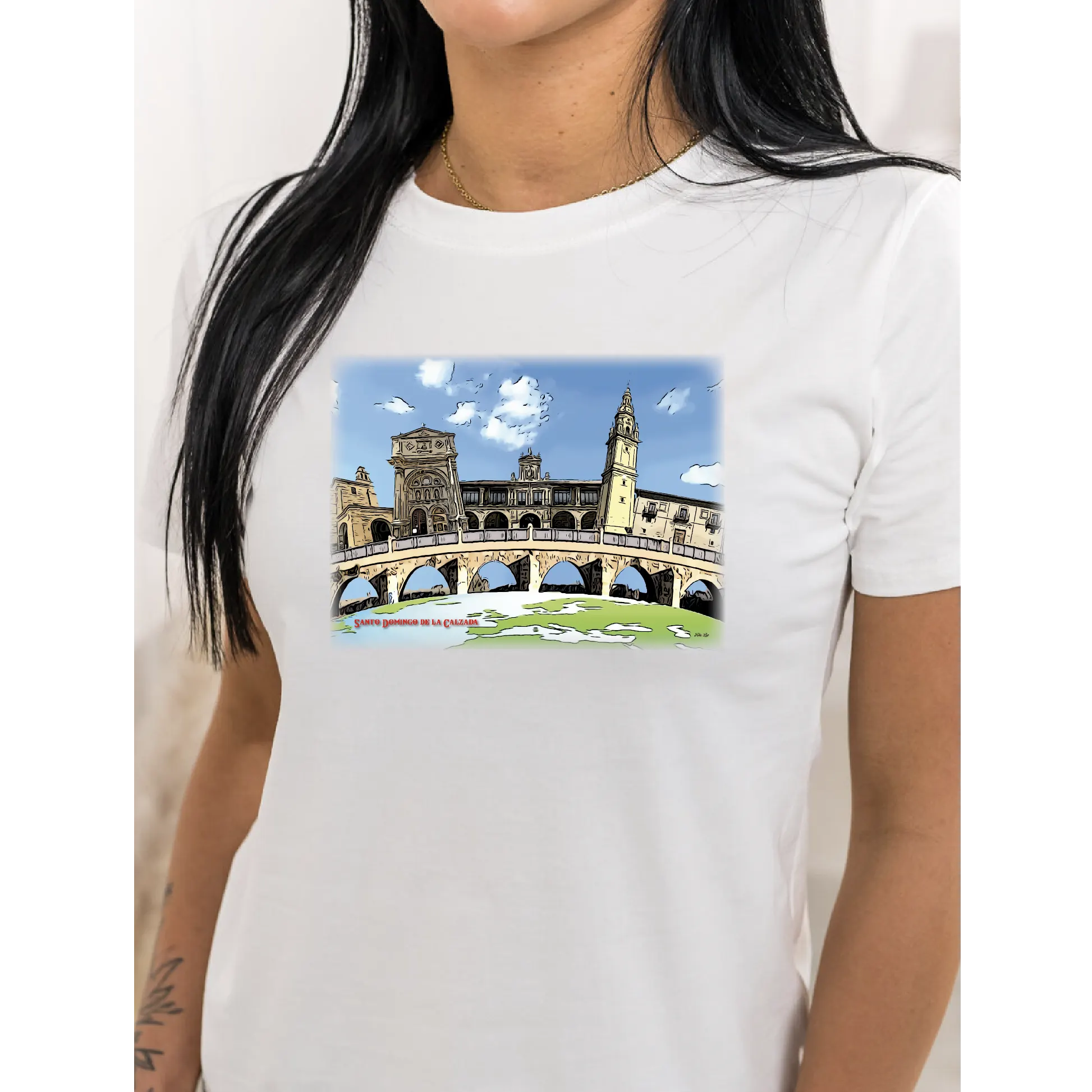 Camiseta chica Santo Domingo de la Calzada 2 camiseta-chica-santo-domingo-de-la-calzada