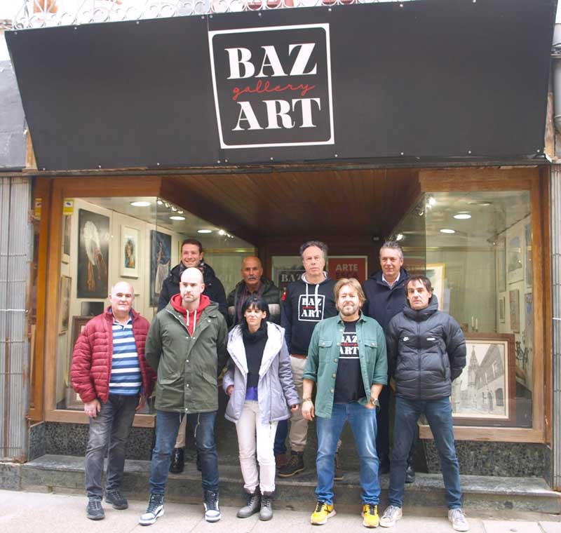 Bazart-Gallery-expone-hierro-piedra-pincel-boli