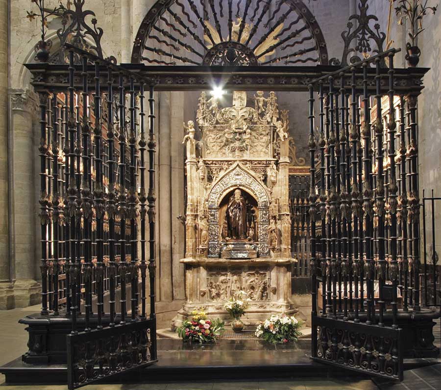 Catedral del Salvador de Santo Domingo de la Calzada. Parte 3 14 lauda-santo-domingo