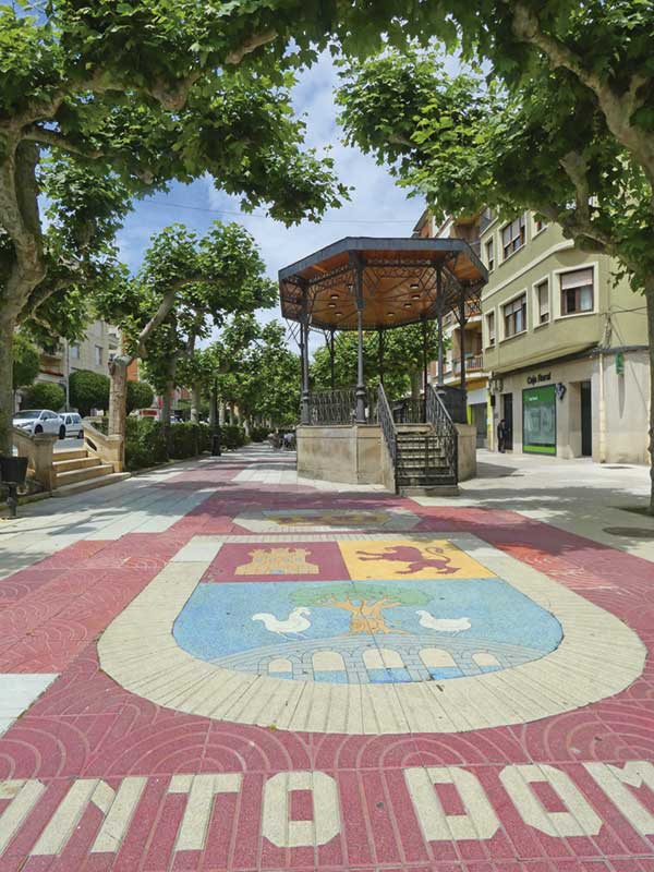 Plazas y paseos en Santo Domingo de la Calzada. Parte 6 4 paseo-espolon
