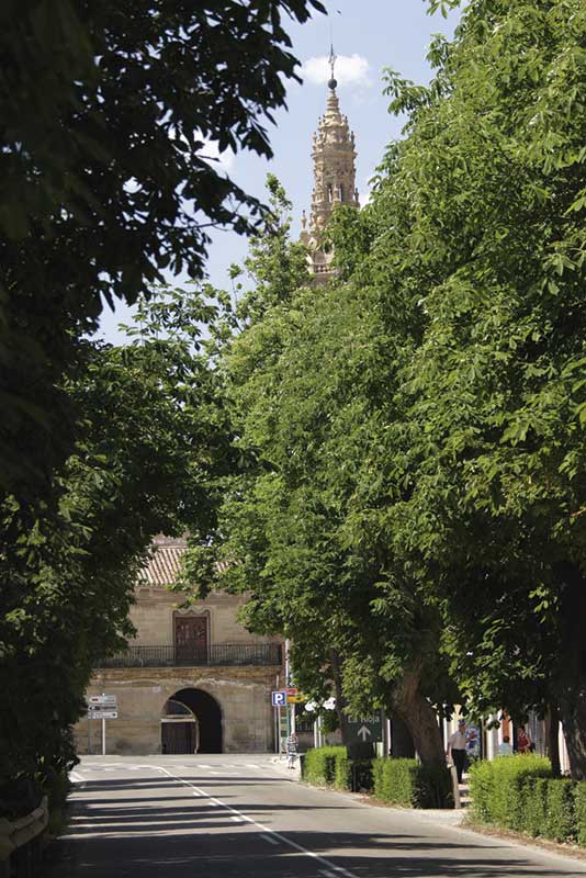 Plazas y paseos en Santo Domingo de la Calzada. Parte 6 5 paseo-la-carrera