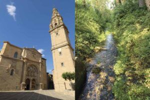 Plazas y paseos en Santo Domingo de la Calzada